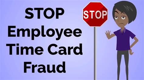 preventing rfid time card misuse|employee time card fraud.